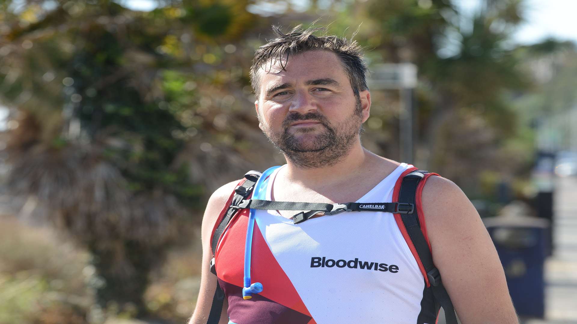 Mark Macfarlane ran seven half marathons in seven days in tribute to his friend Stephen Adams who died in June