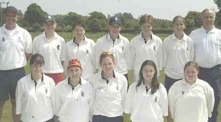 Members of the winning squad. Picture: GARY BROWNE