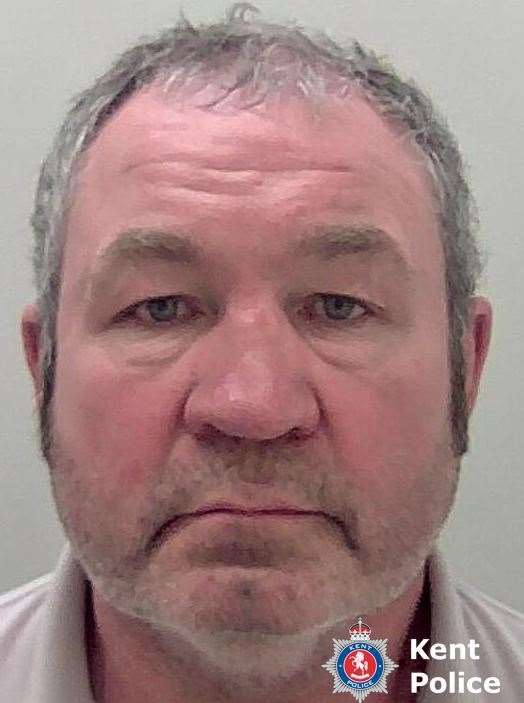 Sexual predator Michael Hughes was locked up. Picture: Kent Police