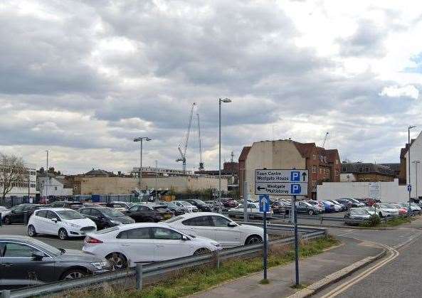 The potential loss of parking spaces at Westgate car park in Dartford has concerned some. Photo: Google