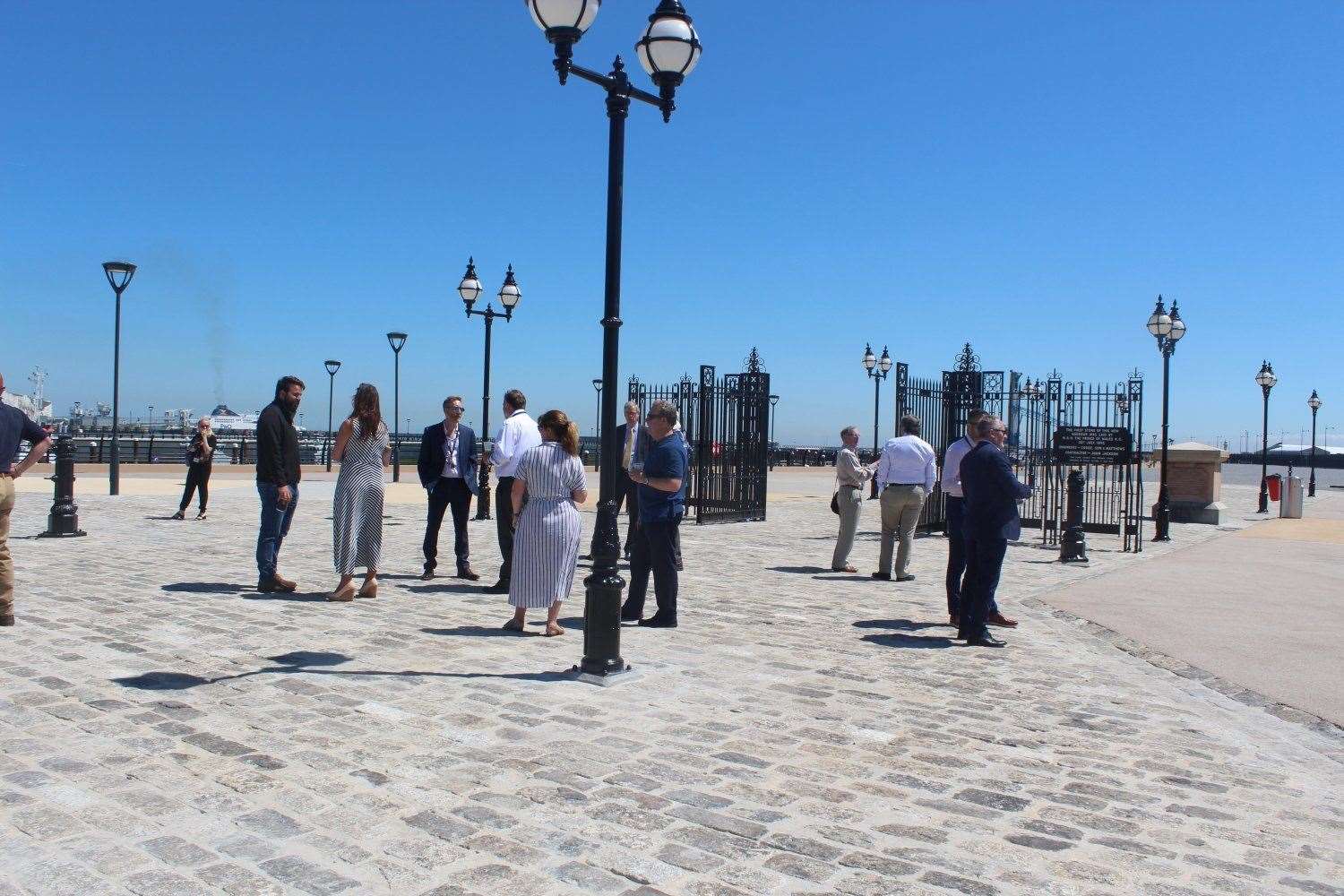 Clock Tower Square is now open to the public. Picture: Port of Dover