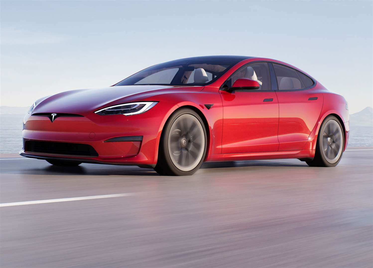 Tesla Model S - September's best-selling car in the UK and all-electric. Picture: Tesla