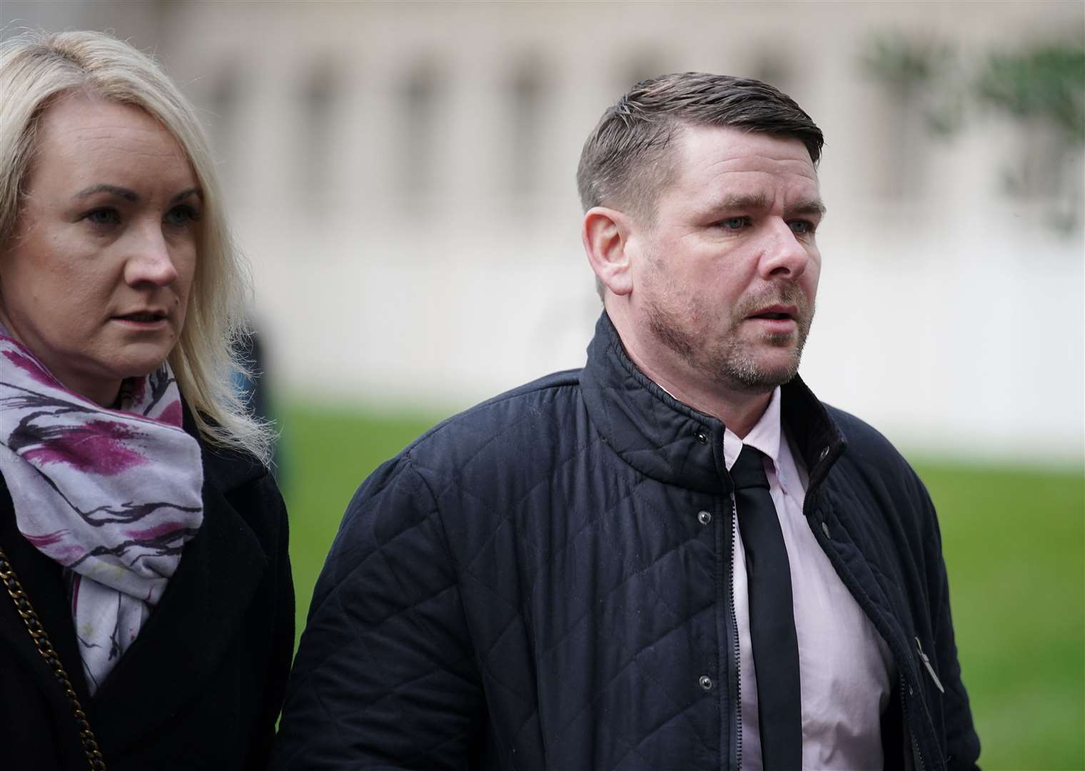 Peter Spooner called his daughter’s killers ‘pure evil’ and said they had ‘stolen’ the new relationship he was forming with his daughter (Peter Byrne/PA)