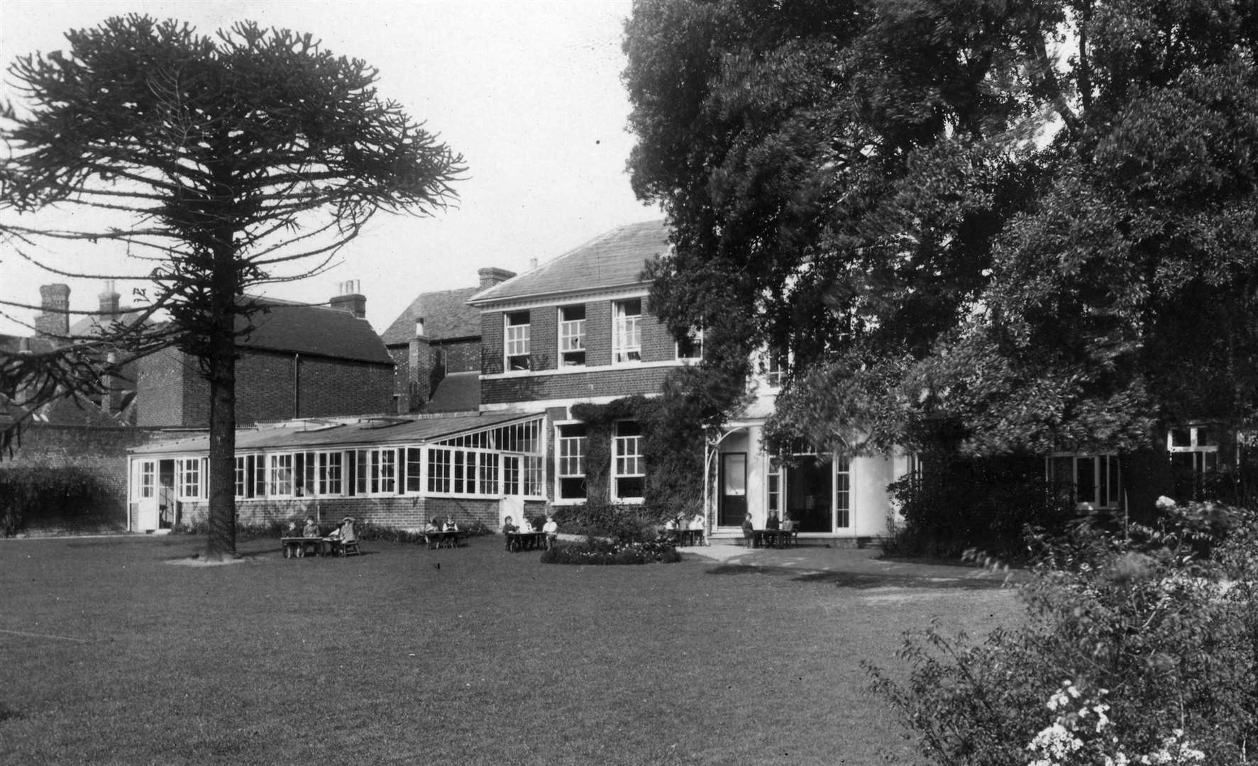 Ashford School in East Hill was the base for Canadian troops during the Second World War. Picture: Steve Salter