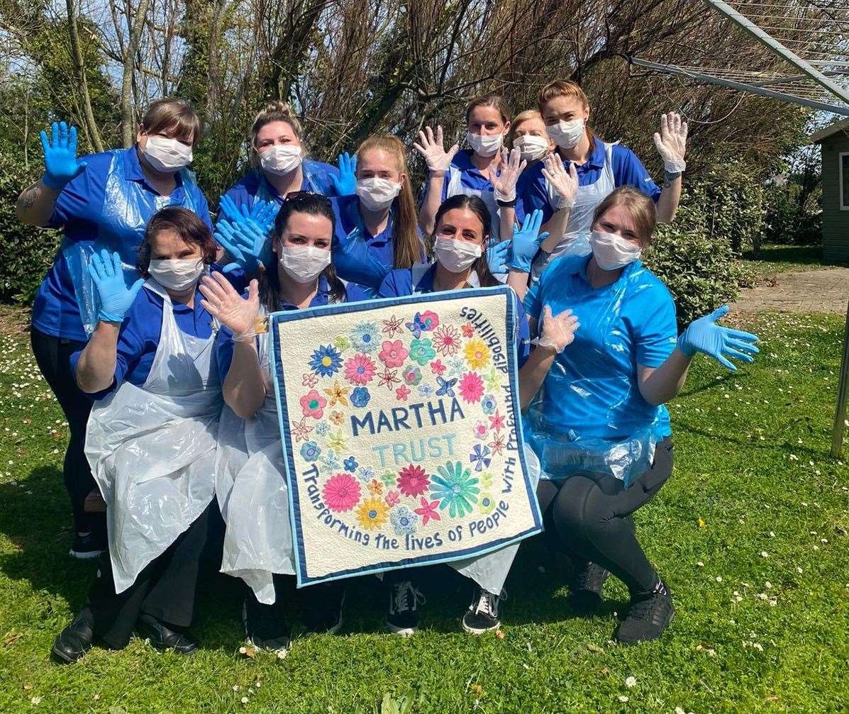 Staff at Martha Trust in Deal require more PPE