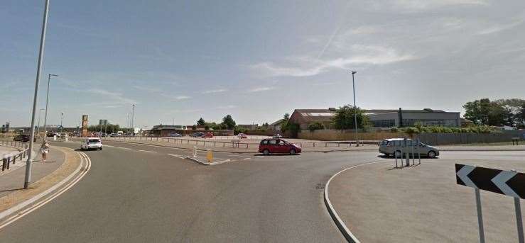 Where the proposed Stabucks drive-thru could be built. Picture: L S Thanet Ltd