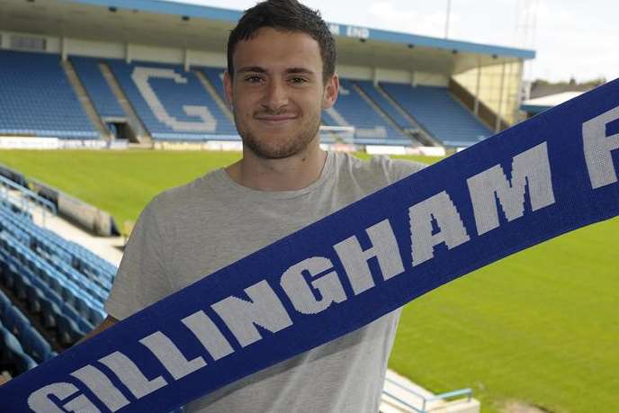 Gillingham midfielder Josh Pritchard Picture: Barry Goodwin