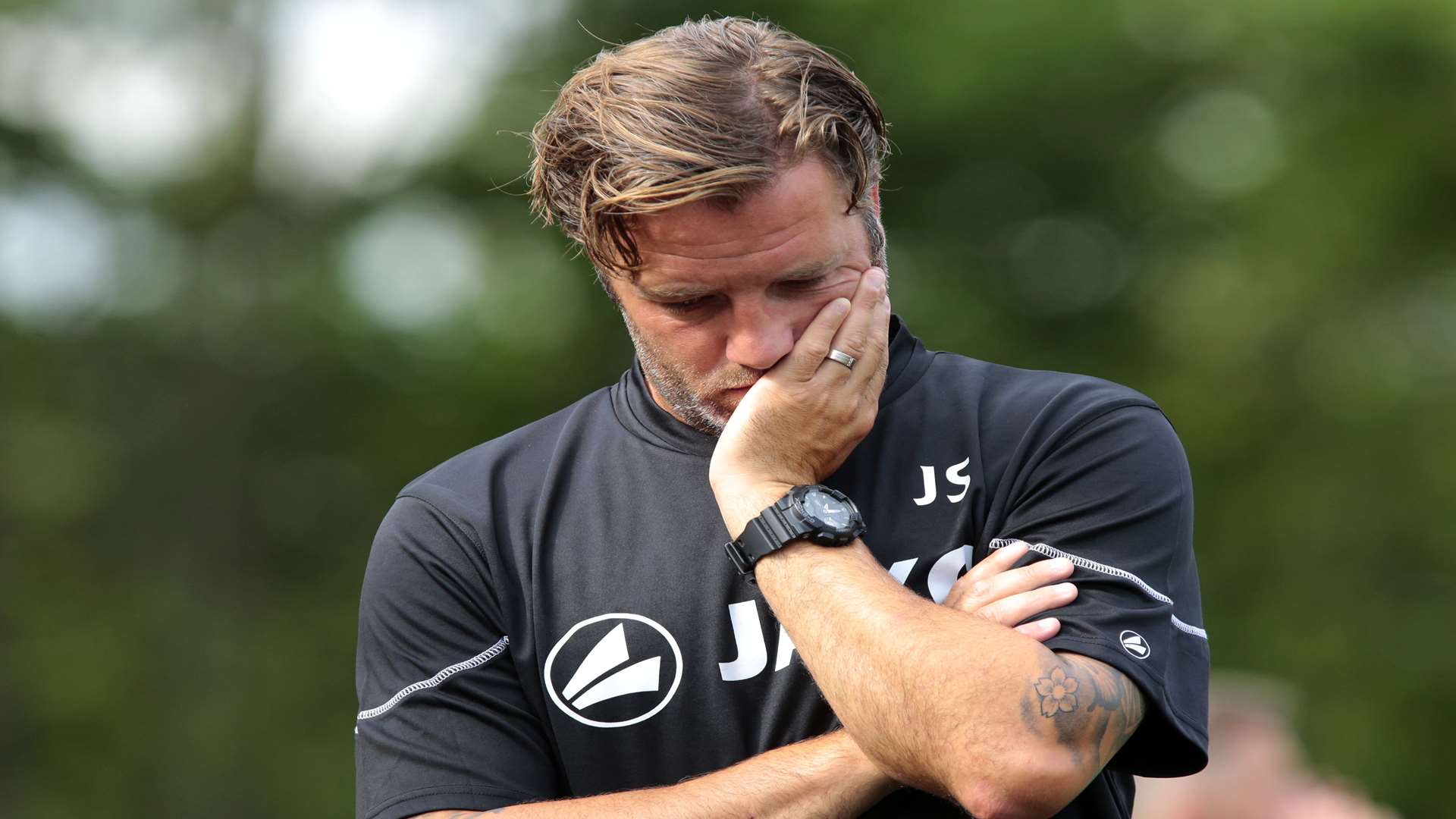 Maidstone United manager Jay Saunders Picture: Martin Apps