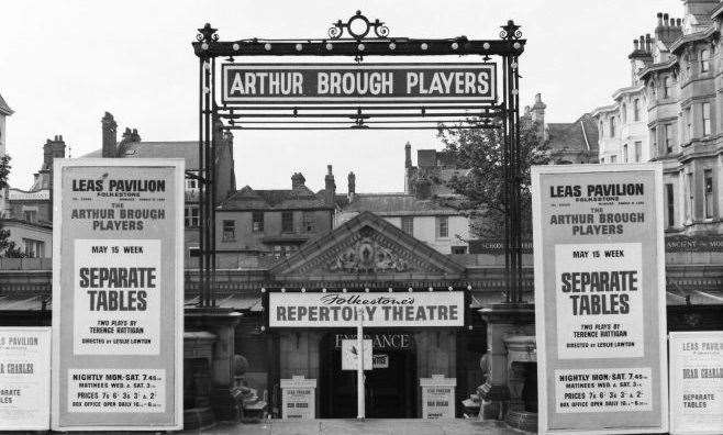 This image shows the Leas Pavilion when it was a theatre, with the Arthur Brough Players. Picture: MikeDugdale.tv