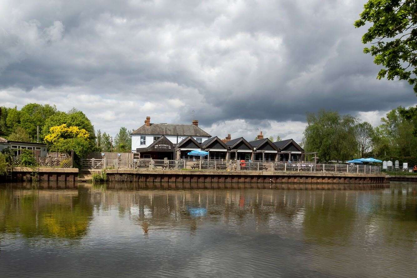 It overlooks the River Medway. Picture: Shepherd Neame