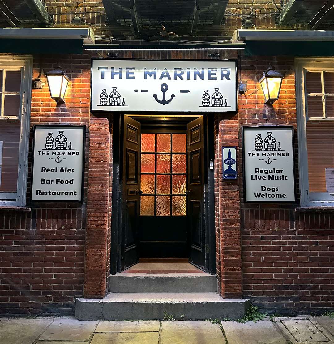 The Mariner pub at Folkestone Harbour reopens on Thursday, December 12. Picture: The Mariner