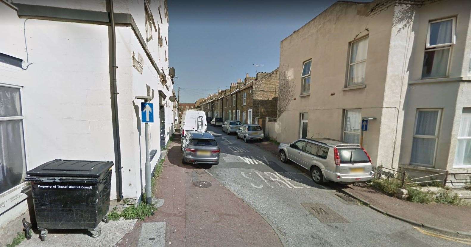 The incident took place in Grotto Road, Margate. Picture: Kent Police