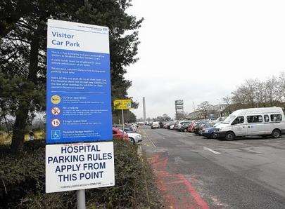 Plan to increase staff parking charges at William Harvey Hospital in ...