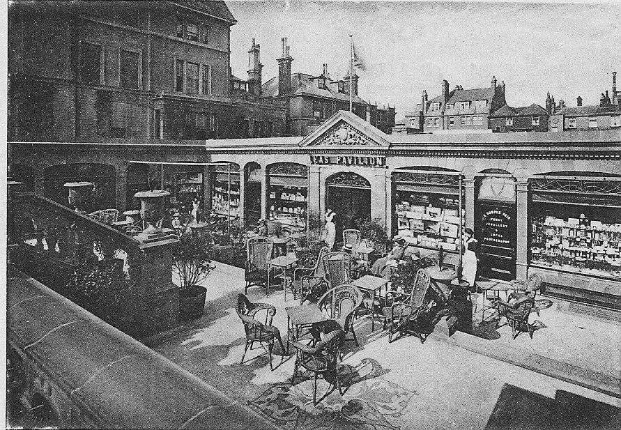 The new Leas Pavilion shown here in 1904 - just two years after it opened: Courtesy Folkestone and District Local History Society