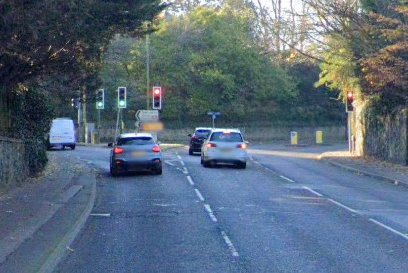 Paramedics attended the scene of a two-vehicle crash also on the A28 Canterbury Road in Ashford. Picture: Google Maps