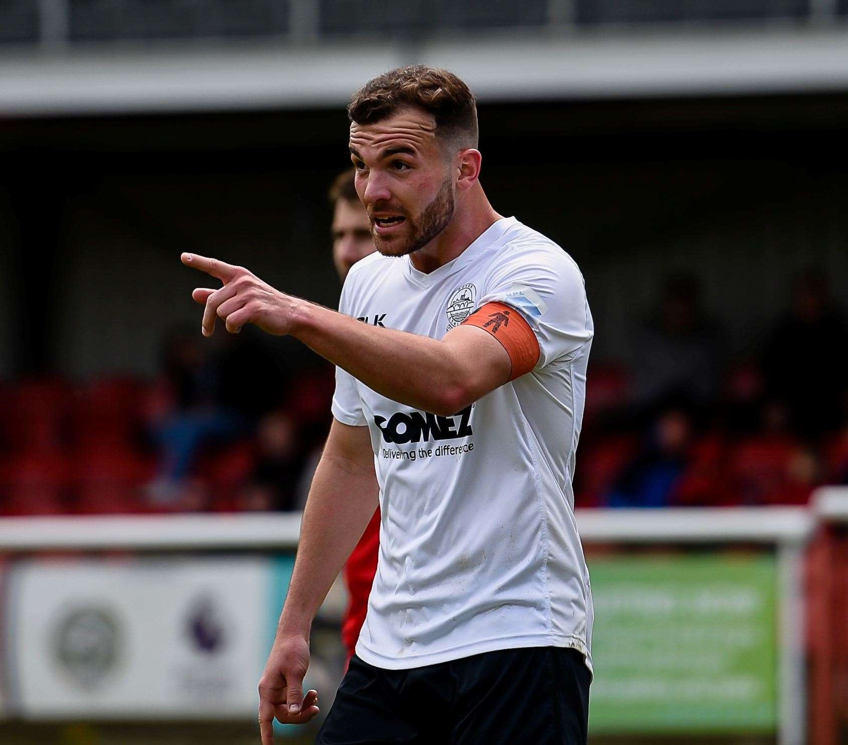 Dover Athletic manager Mitch Brundle.