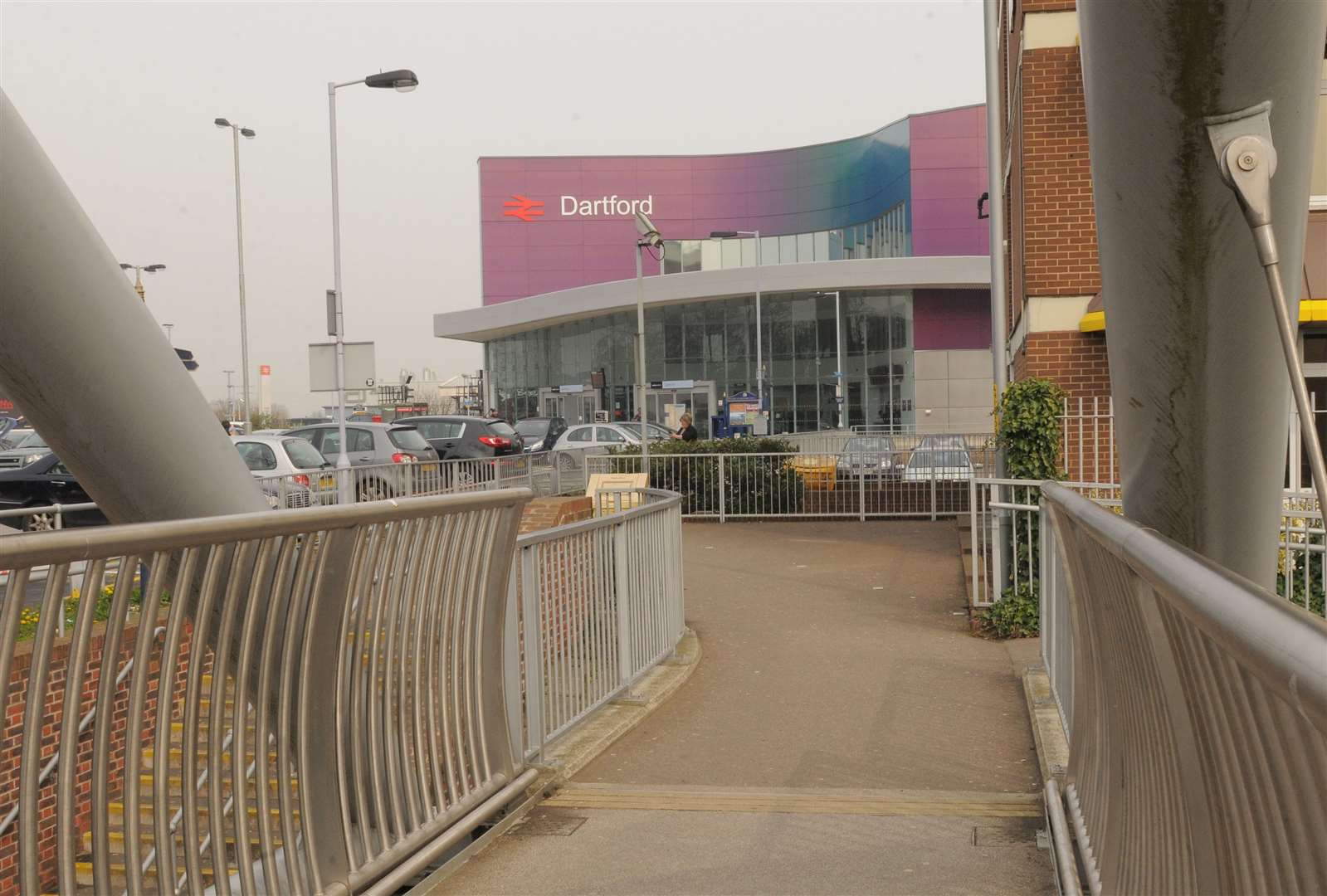 Dartford Train station would require an upgrade if a Crossrail extension was approved. Picture: Steve Crispe.