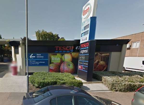 The Tesco Express in Dartford Road, Dartford. Picture: Google Street View