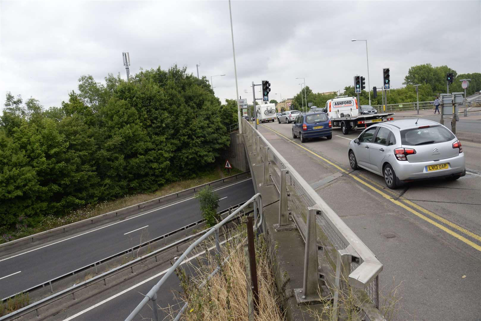 Plans for a coastbound slip road off the A2 have not progressed