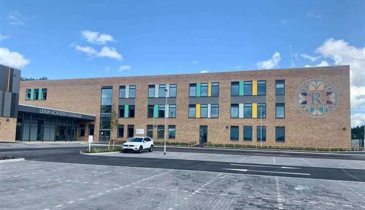 The new Leigh Academy Rainham only opened to students in 2021. Picture: Brandon Baily