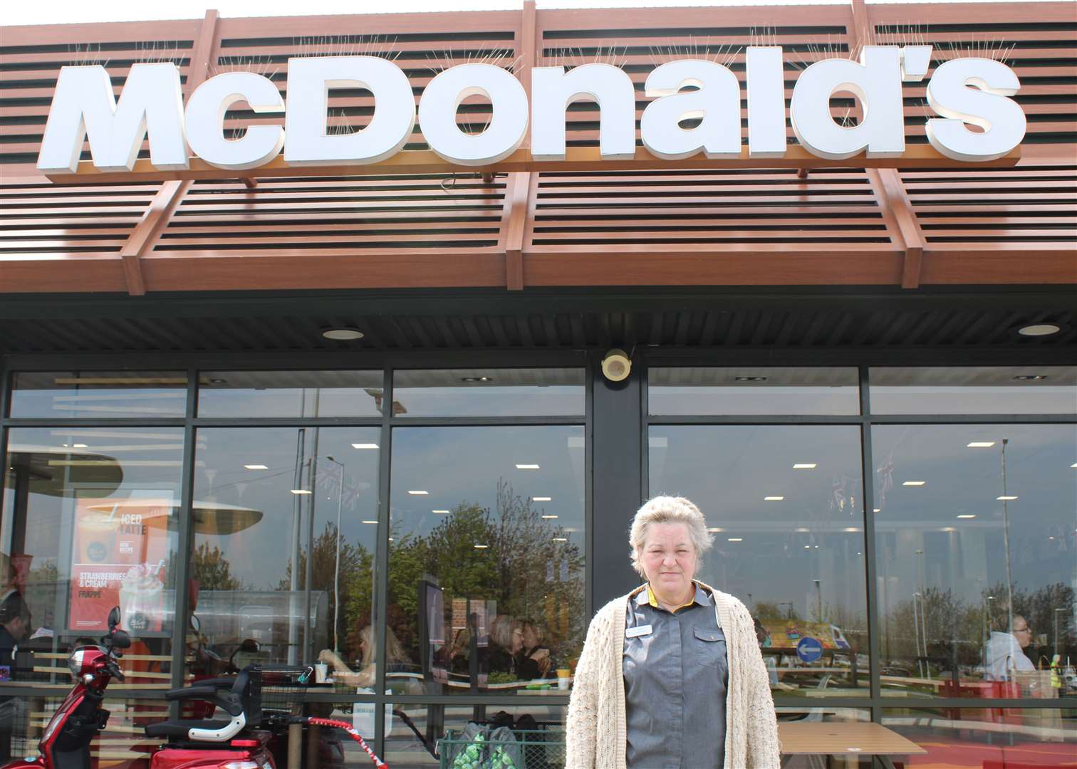 Alison Pryor is retiring after 20 years as a lobby host at McDonald's