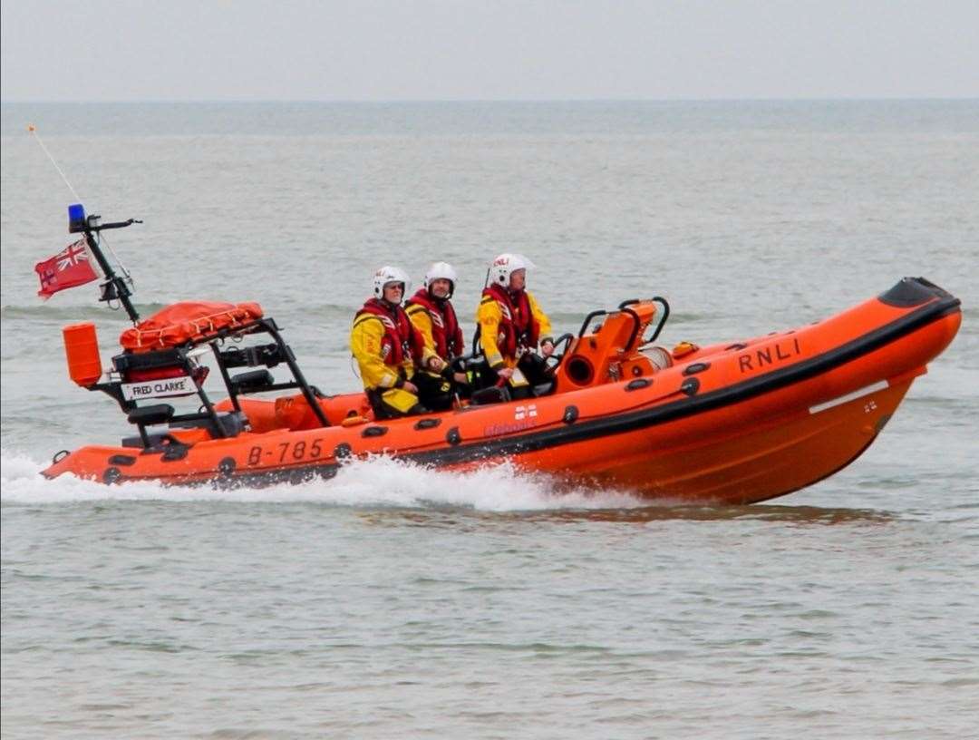 Wayne Black is a member of the RNLI team at Littlestone