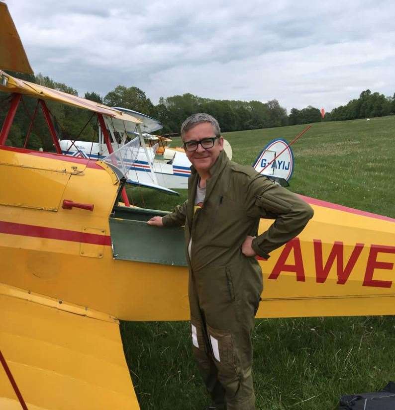 Angus Buchanan was described as a "talented aviator and very dear friend" Picture: Stampe Formation Flying Team