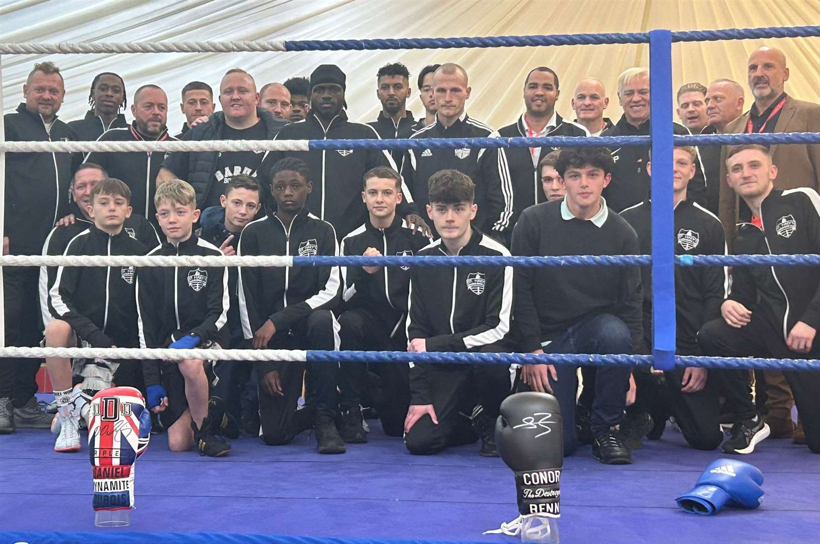 St Mary's Boxing club held their first home show of the season in Lordswood