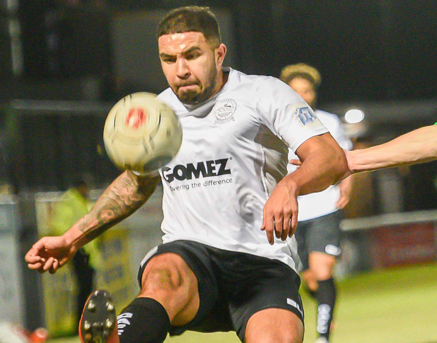 Dover midfielder Jai Reason Picture: Alan Langley