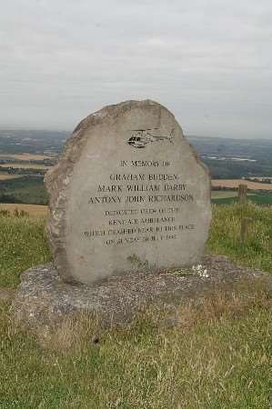 Memorial at Blue Bell Hill