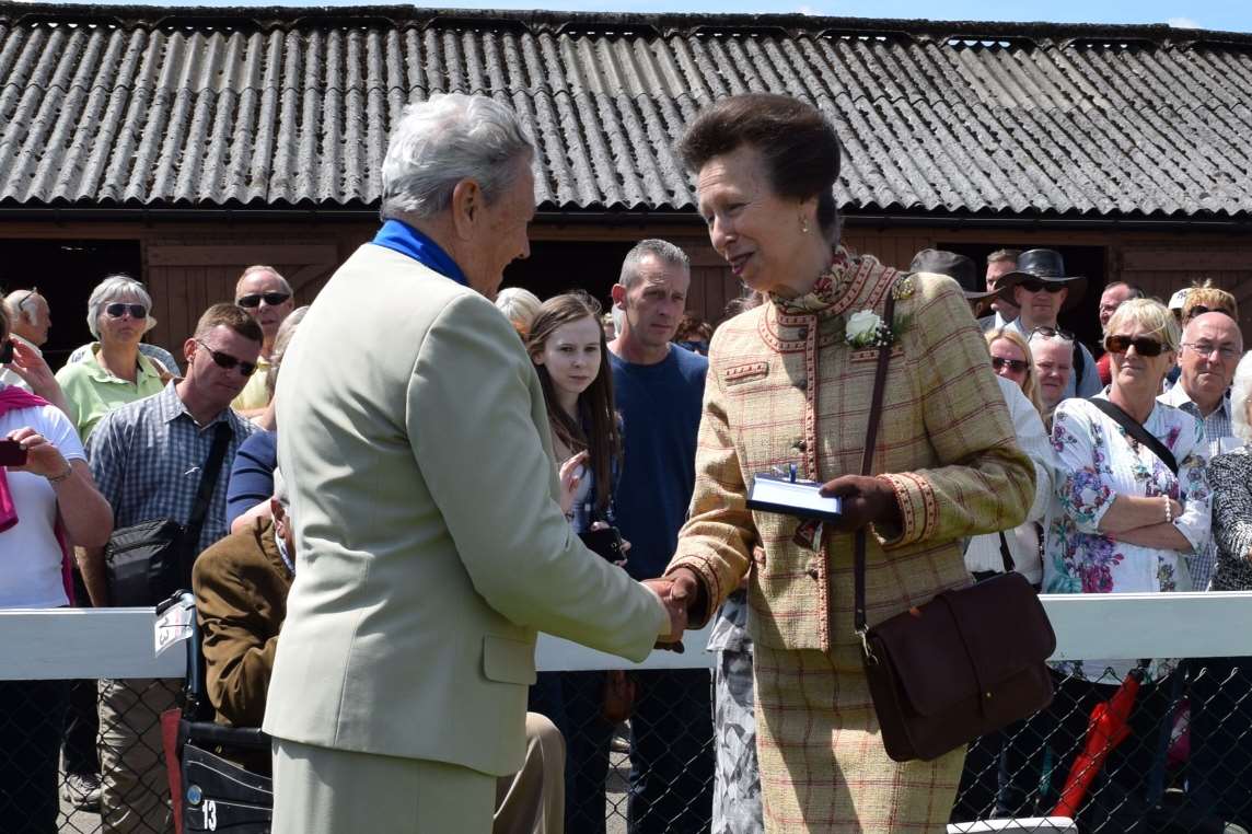Mrs Pat Campbell from Tonbridge in Kent was presented with the award by HRH The Princess Royal on behalf of HM The Queen at the Great Yorkshire Show in Harrogate.