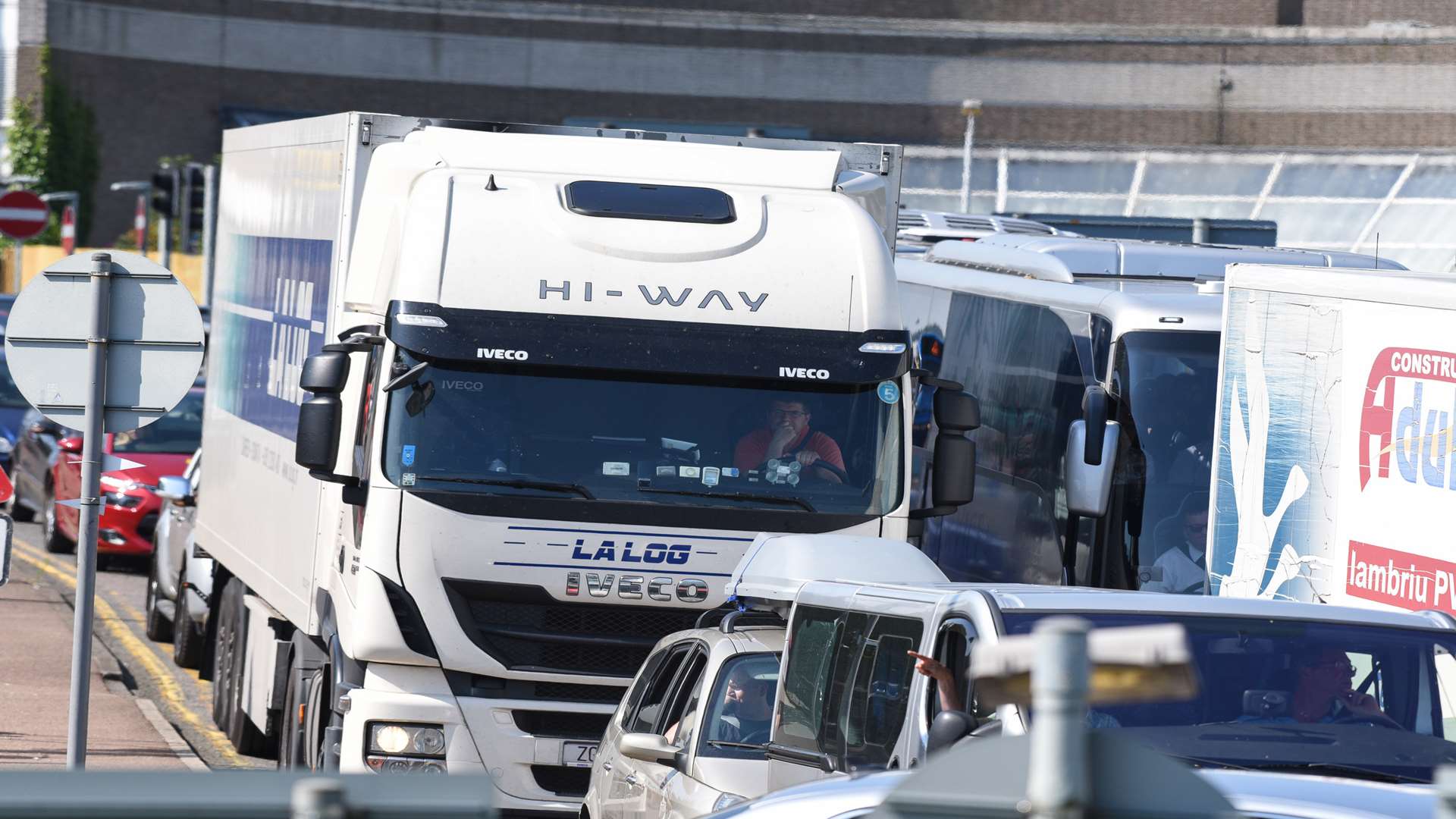 Delays heading to the Port of Dover. Library image.