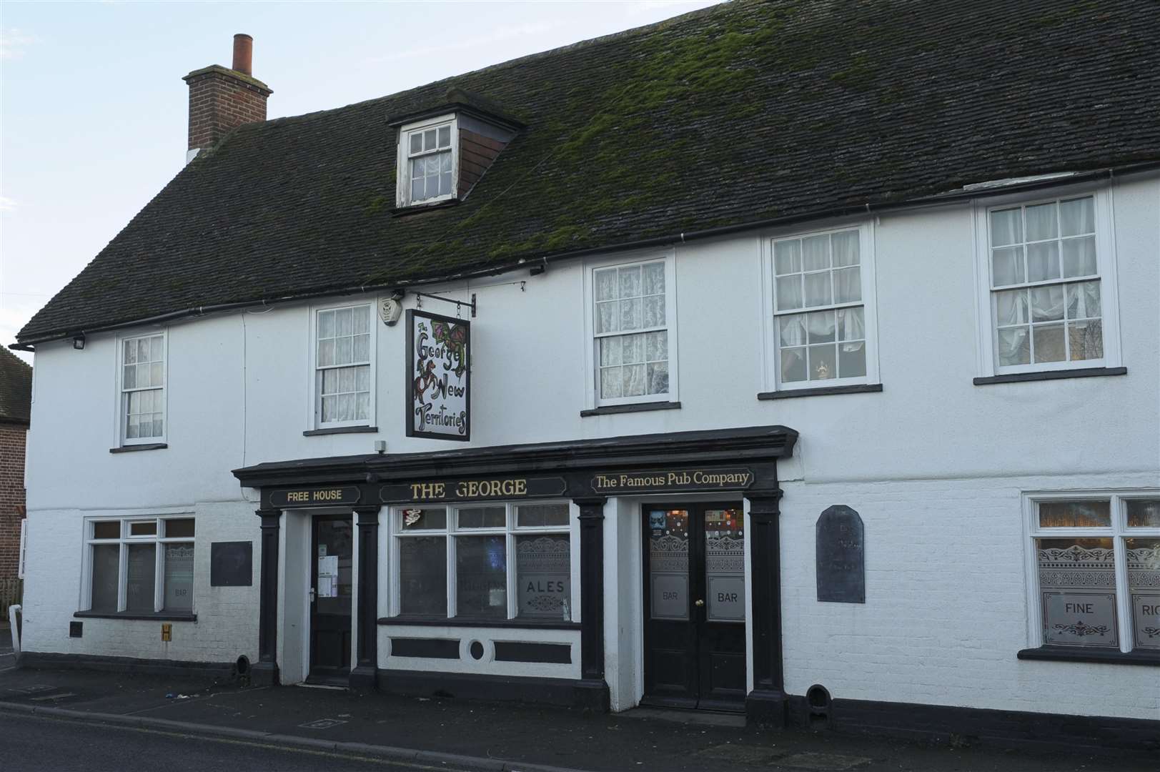 The George in London Road, Teynham doubles up as the only Chinese takeaway delivering to homes in Faversham