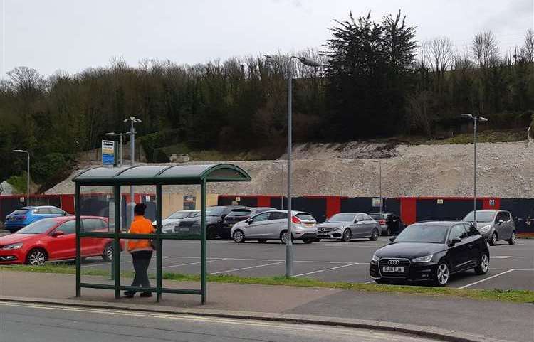 Buckland Hospital’s car park