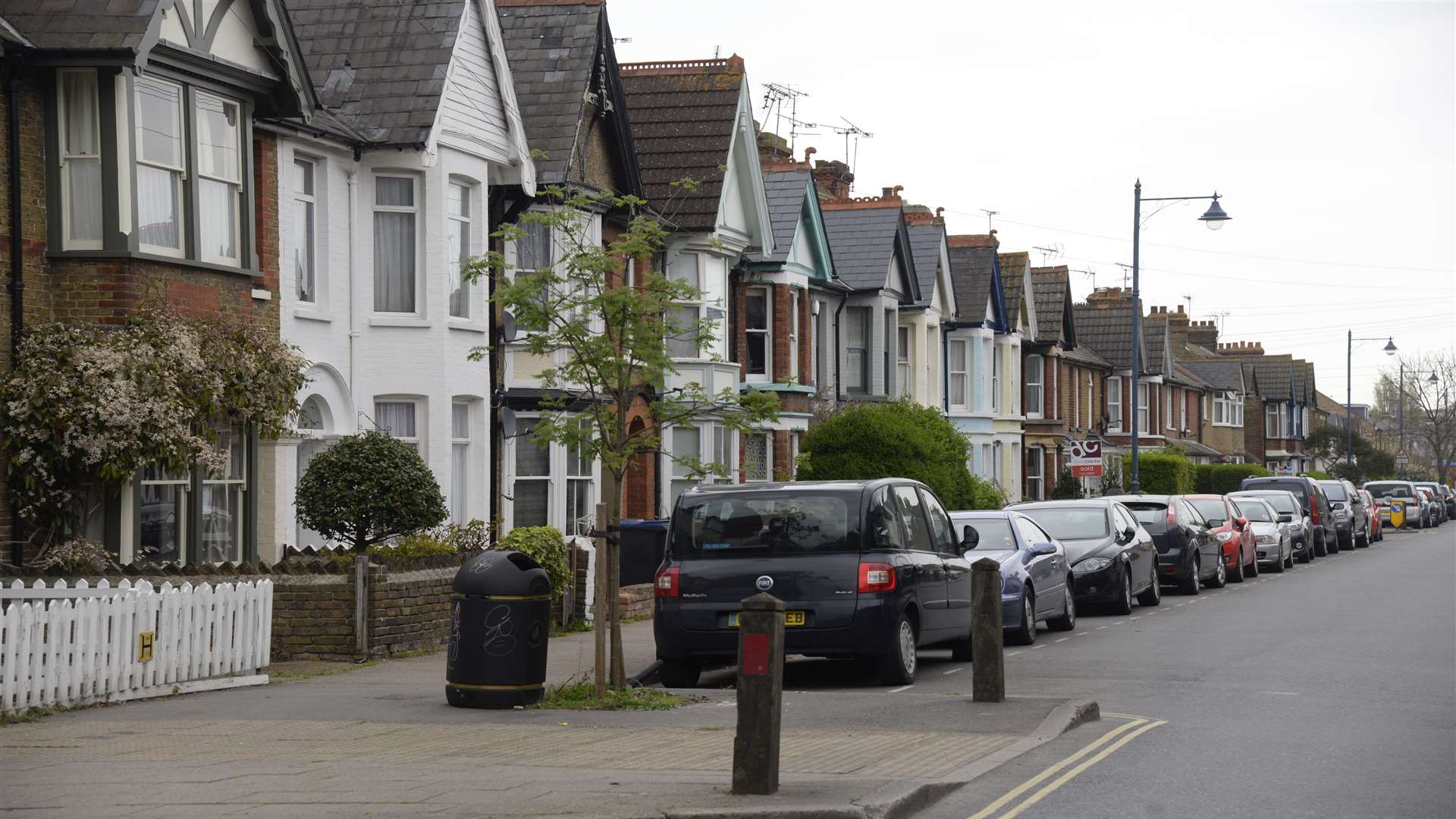 Terraced houses in Whitstable