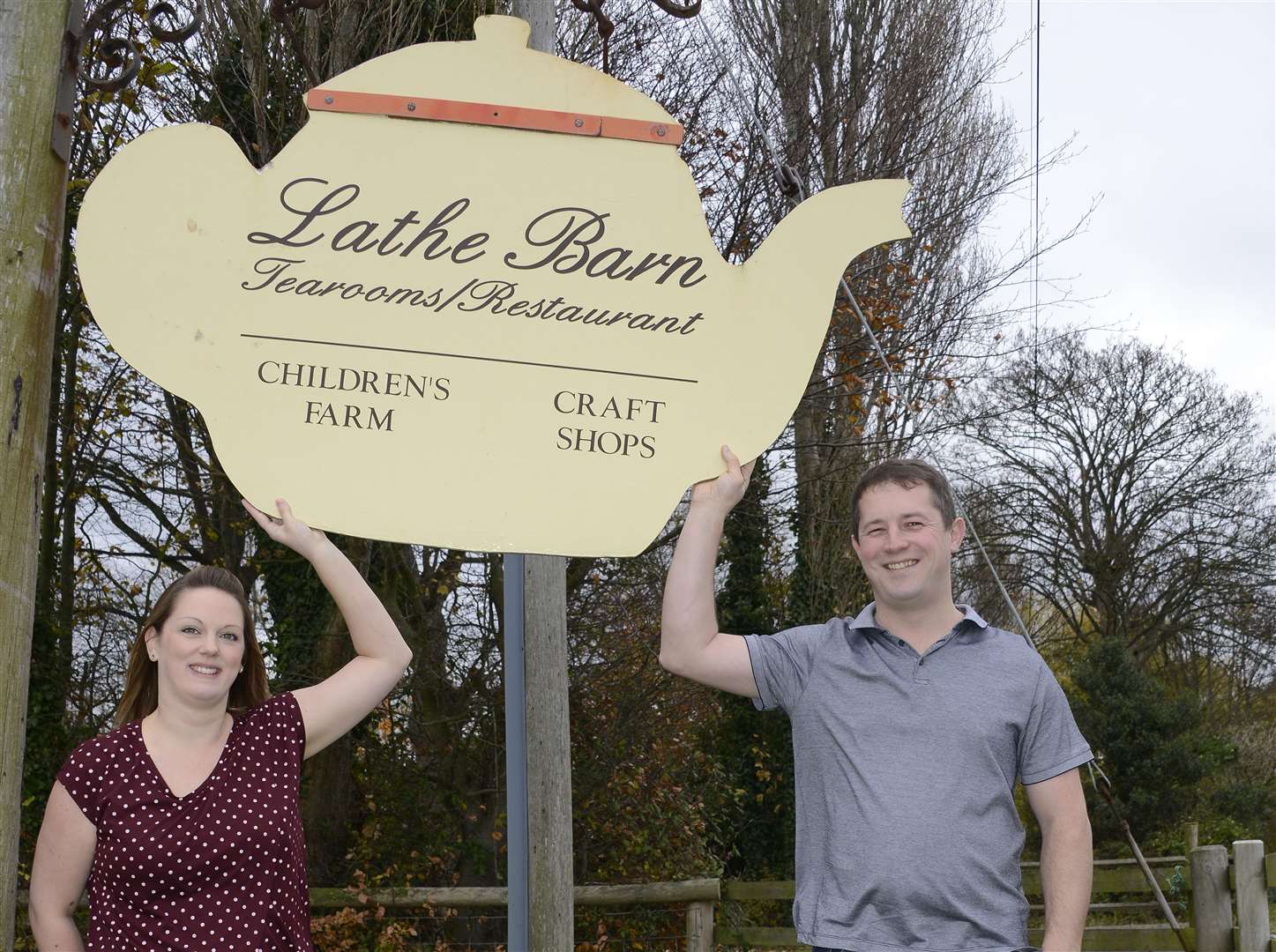 Lathe Barn was taken over by Katy and James Beck last autumn but the business has been hit by cash flow problems