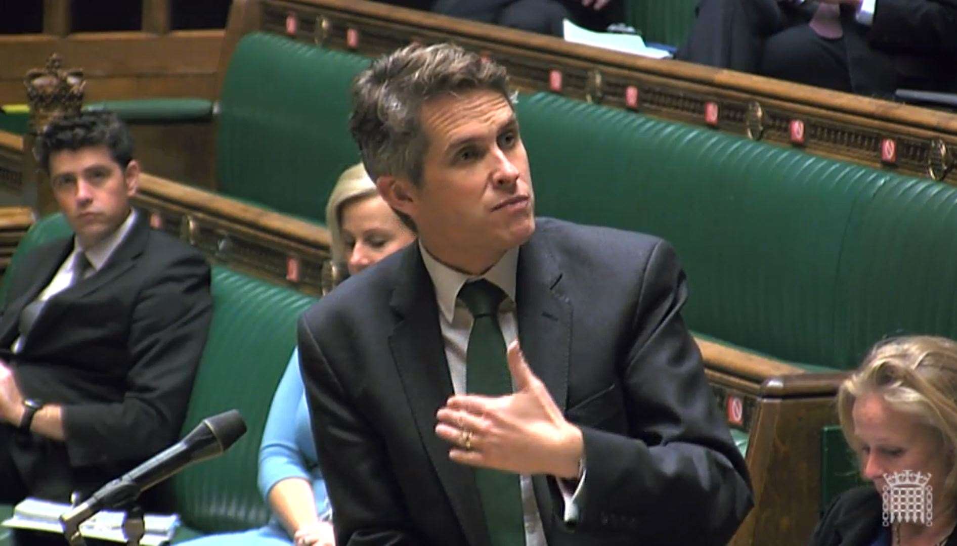 Education Secretary Gavin Williamson said targeted testing would clamp down on the virus as students returned from the Christmas break (House of Commons/PA)