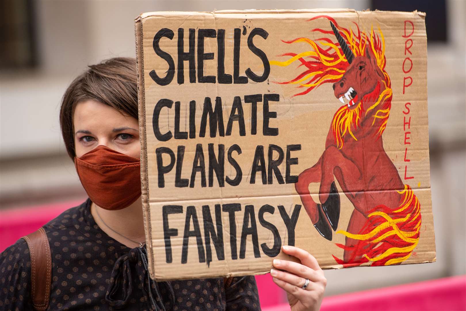 Shell’s sponsorship of the Our Future Planet exhibition was previously criticised by environmental activists (Dominic Lipinski/PA)