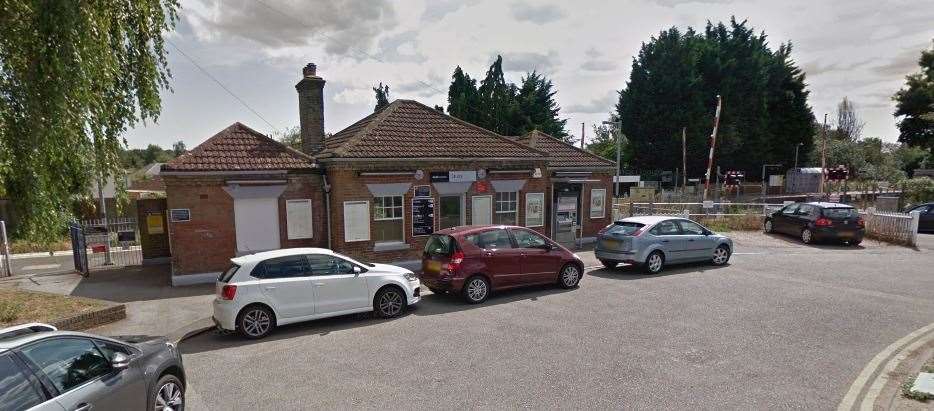 A person has died after being struck by a train at Sturry. Picture: Google