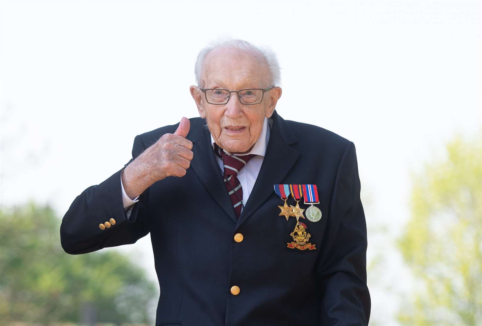 The Captain Tom 100 charity challenge has been launched on what would have been the veteran’s 101st birthday (Joe Giddens/PA)