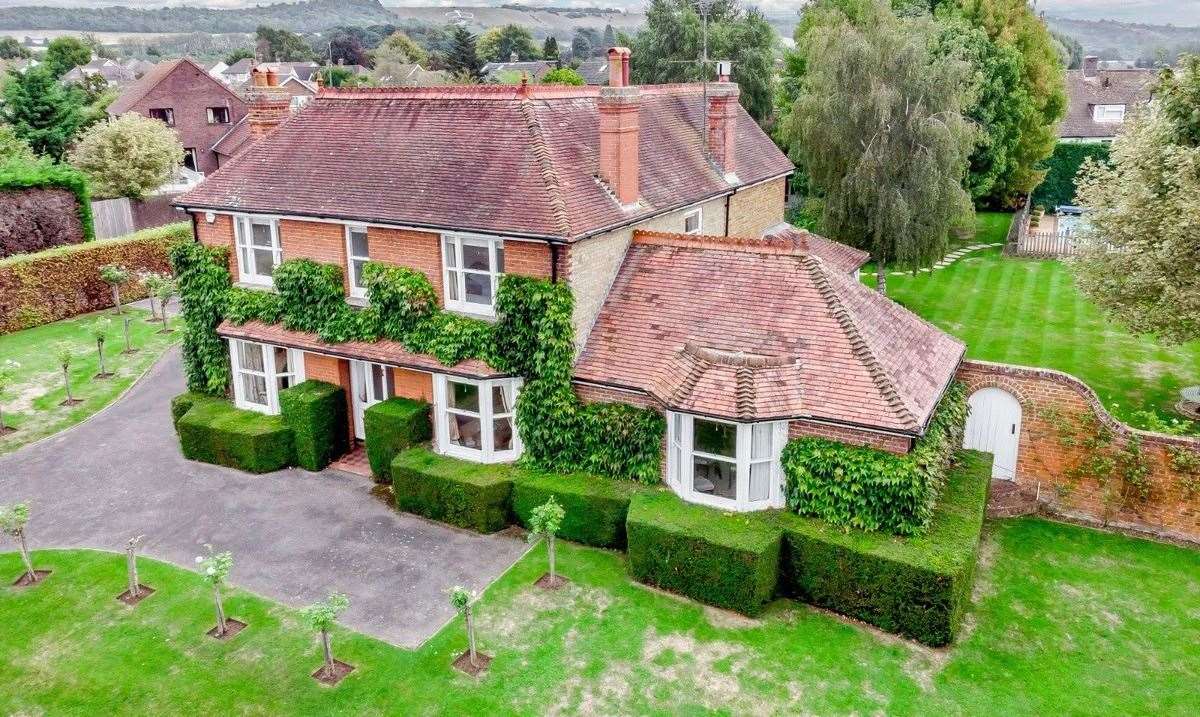 This five-bedroom property in Wye dates back to the Victorian era. Picture: Strutt & Parker