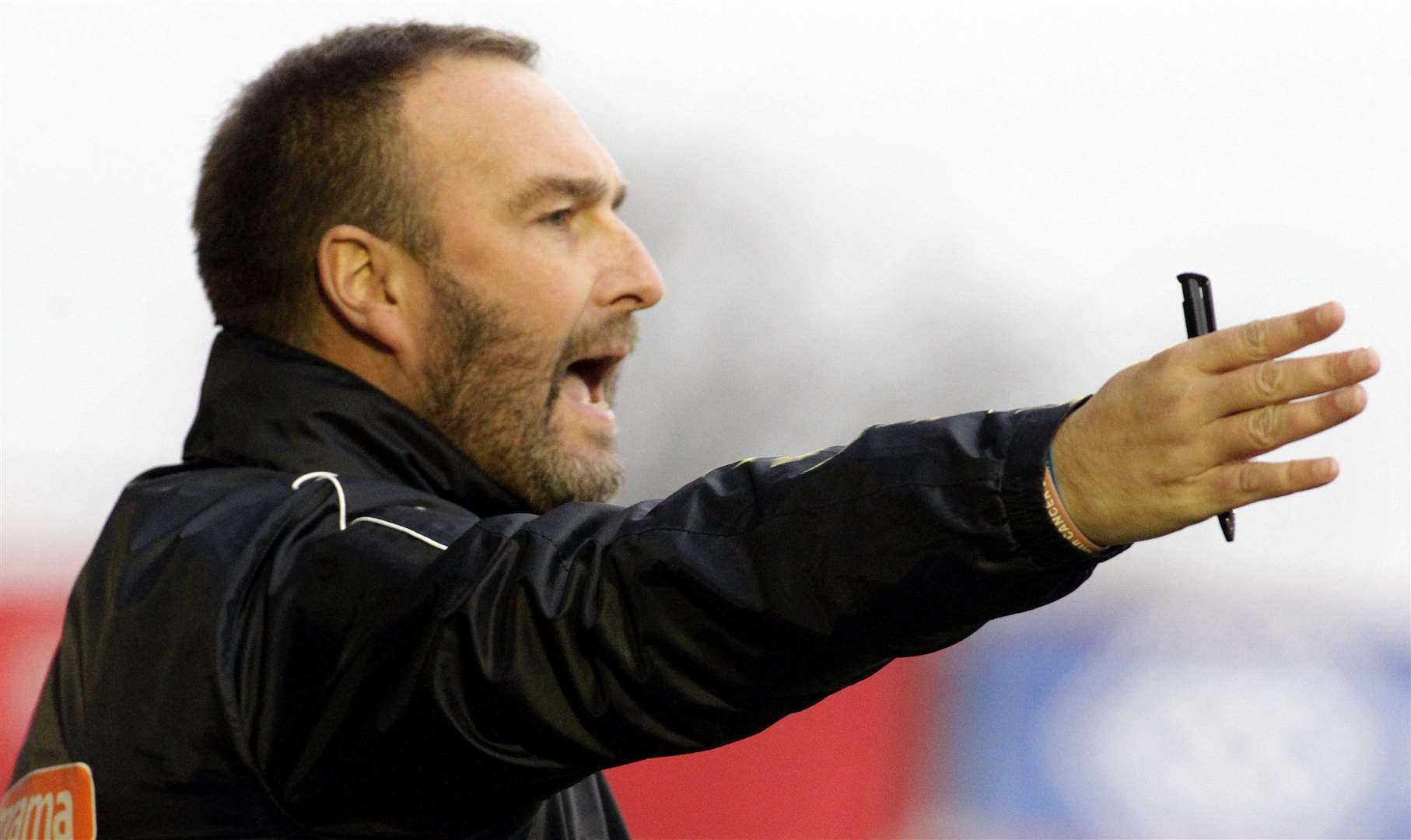 Ebbsfleet United manager Kevin Watson. Picture: Sean Aidan