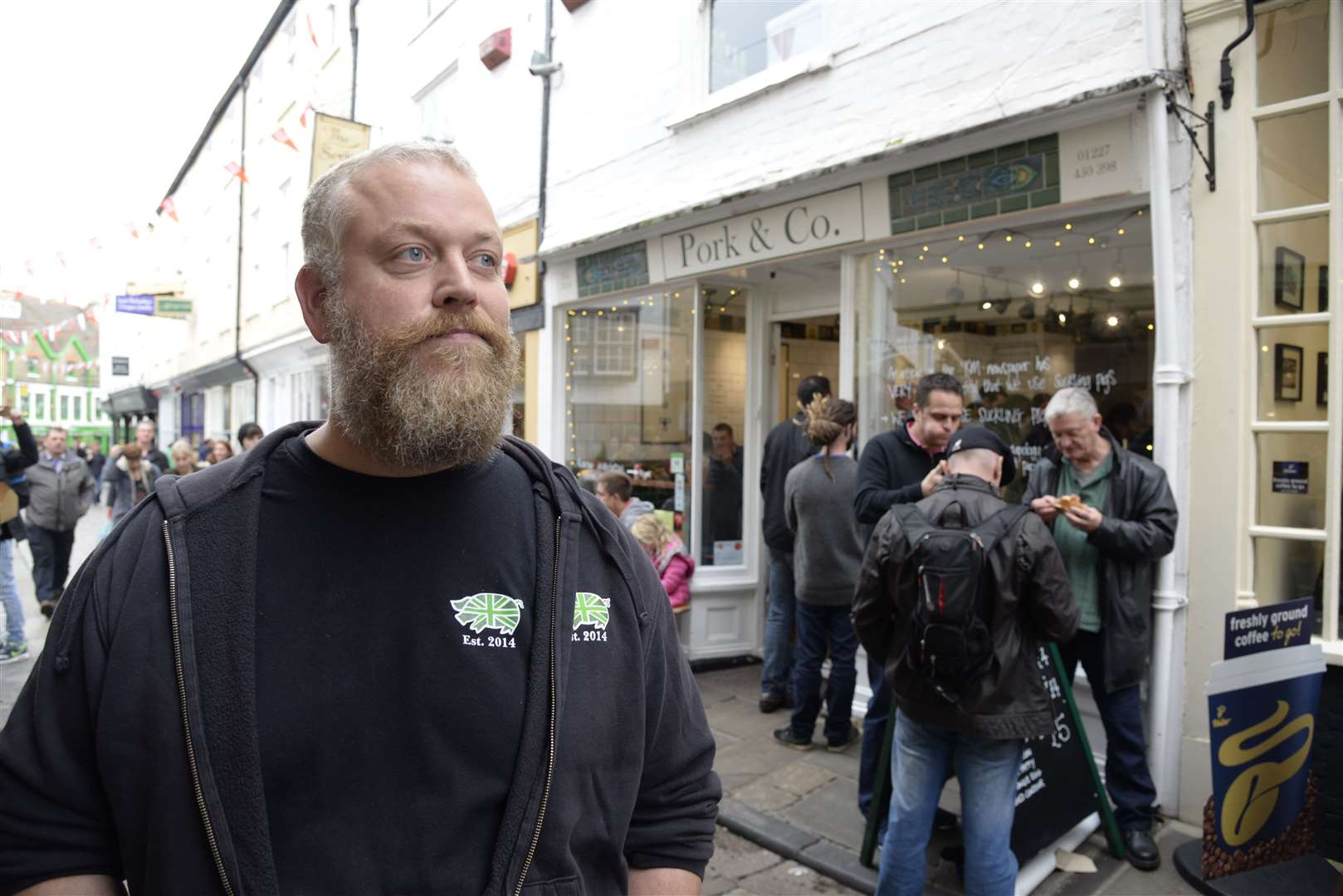 Pork & Co owner Sam Deeson