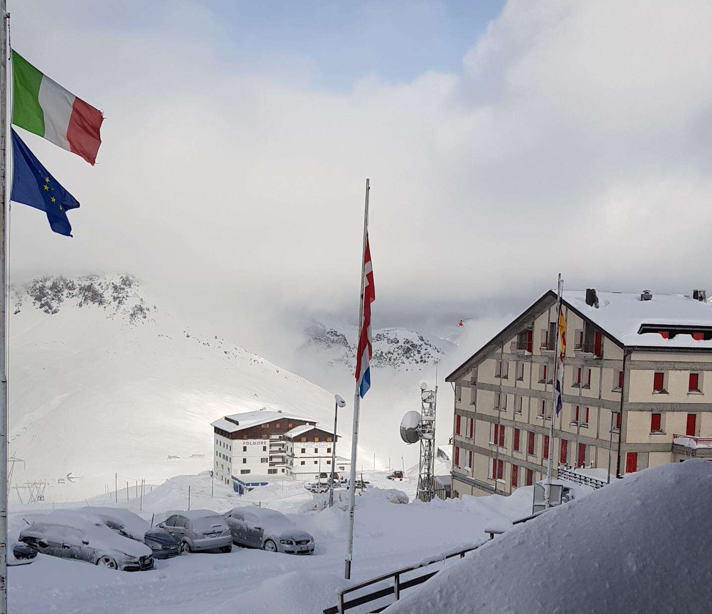 Snow at Stelvio Pass, Italy. Picture: Maurice Morsia. (5175762)