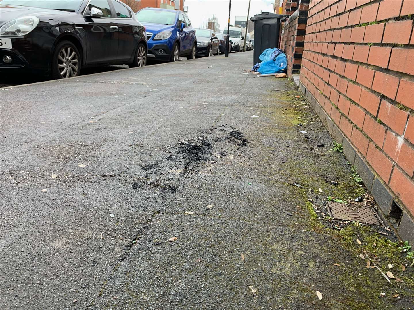 The scene of the attack in Shenstone Road, Edgbaston, Birmingham (Richard Vernalls/PA)