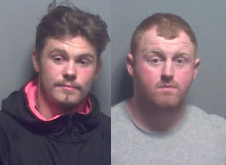 David Hughes and Leon Darling sentenced for knife incident at woman's ...