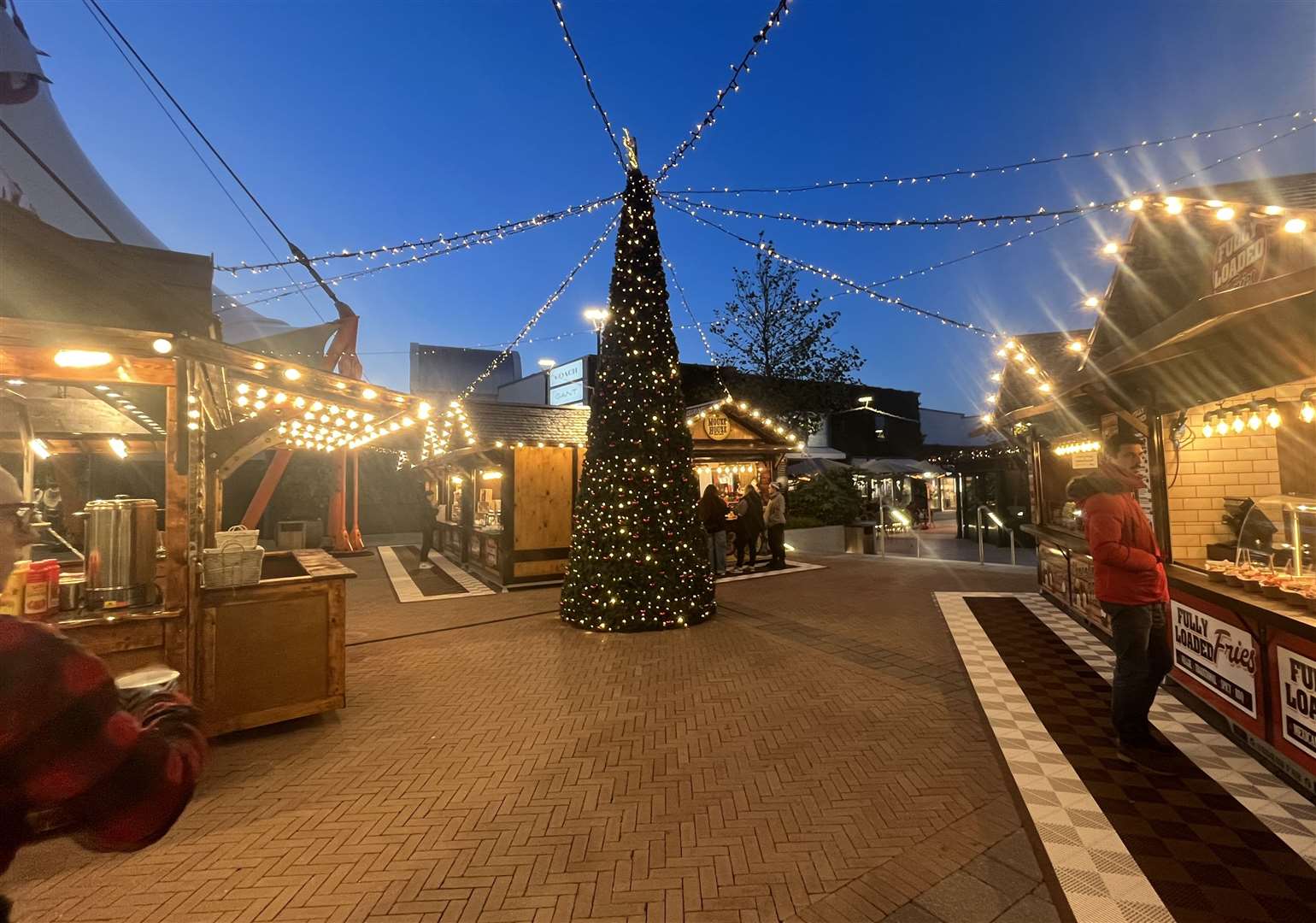 The Designer Outlet is hosting a Christmas market for the first time this year