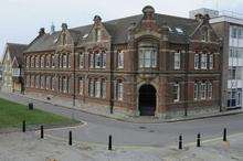 Aveling and Porter and Civic Centre complex off High Street, Strood