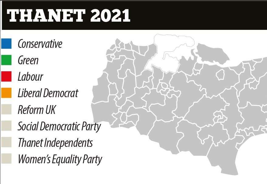 Kent local elections Results from