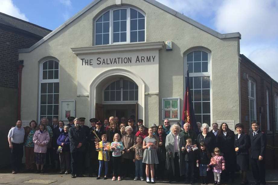 The Salvation Army marks its 125th anniversary at the West Street hall